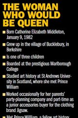 Facts about Kate Middleton.