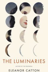 An early version of The Luminaries cover by Australian designer Jenny Grigg, which has been chosen for the US edition.