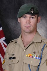 Corporal Cameron Baird who has been posthumously awarded a Victoria Cross for his actions in Afghanistan.