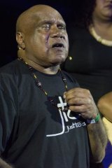 Archie Roach performs at the Cairns Indigenous Art Fair.