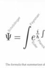 Turok's formula summarising the known laws of physics.