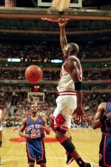 knicks michael jordan