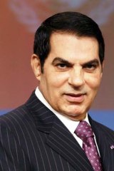 Tunisia's deposed President Zine al-Abidine Ben Ali.
