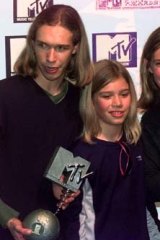 Hanson win big at the MTV Europe Music Awards in 1997.
