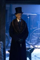 Much anticipated ... Richard E. Grant in the <i>Doctor Who</i> Christmas special.