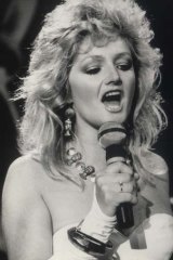 Record: Bonnie Tyler topped the first ARIA singles chart.