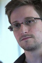Former US spy agency contractor Edward Snowden.