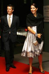 Denmark's Crown Prince Frederick and Crown Princess Mary.
