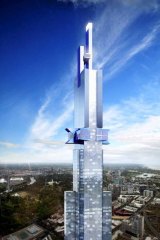 The proposed Australia 108 tower.