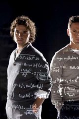 Brave new world ... David Krumholtz and Rob Morrow in Numb3rs.