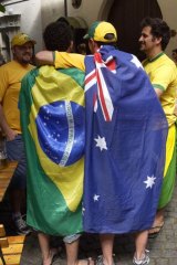 Strengthening ties ... football could be used to bring Australia and Brazil closer together.