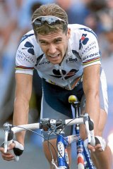 No dope ... Australia's Bradley McGee during the 2001 Tour de France.