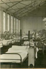 The fallen: Queen Alexandra Hospital in 1919.