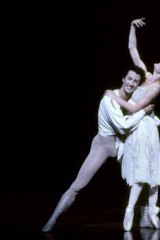 With Robert Curran in The Australian Ballet's <i>Romeo and Juliet</i>.