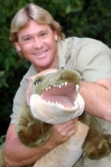 Steve Irwin, aka The Crocodile Hunter, in 2002.