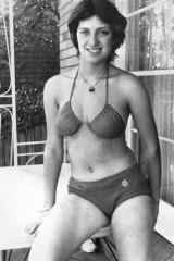 Miss January ...  Liliana Gasinskaya jumped ship in Sydney Harbour early in 1979.