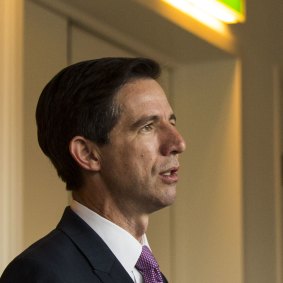 Education Minister Simon Birmingham.