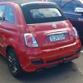 Cecilia Haddad's red Fiat was found at West Ryde train station. 