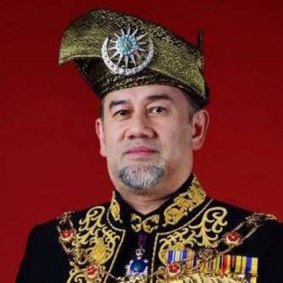 Malaysian King Muhammad V of Kelantan.