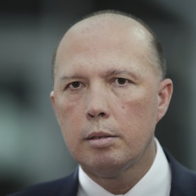 "They don't realise how completely dead they are to me": Home Affairs Minister Peter Dutton on his media critics.