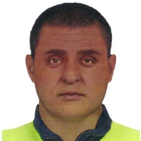 A composite image of the man police want to speak to about a sexual assault in the CBD.