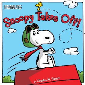 Snoopy's imaginary battles against the Red Baron began in comic strips in 1965.