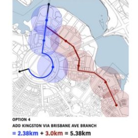 The Planning Institute of Australia's Kingston line.