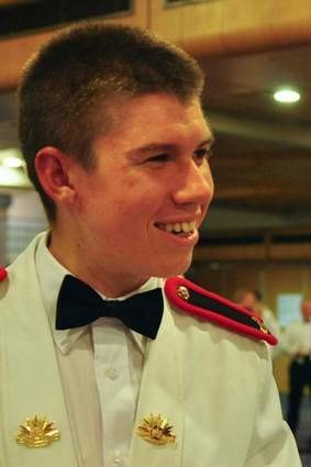 A photo from Facebook of ADFA officer cadet James Rigby who died in a motorcycle accident near Nelligen.