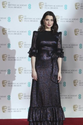 Rachel Weisz wearing cult label The Vampire's Wife at the Bafta Awards.