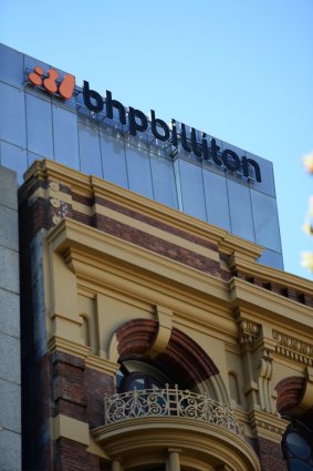 BHP has reported an 86 per cent fall in net profit.