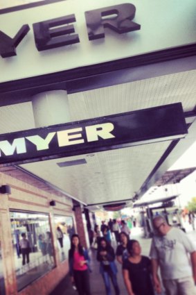 There is talk that Solomon Lew may be sizing up Myer as a potential takeover target.