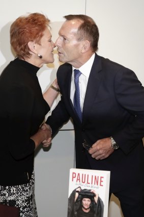 "We have stuck with what we believe in to work for the Australian people": One Nation leader Pauline Hanson.