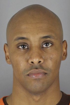 Minneapolis Police officer Mohamed Noor, after he turned himself in to the Hennepin County Jail. 