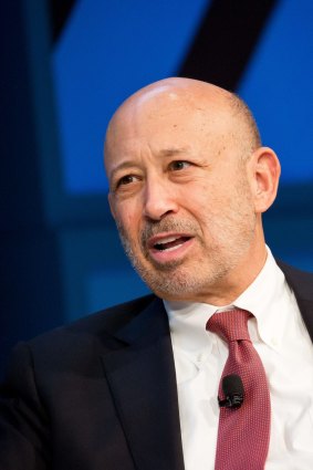 Lloyd Blankfein, chairman and chief executive officer of Goldman Sachs.