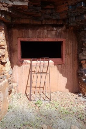 An old shaft in Wittenoom. 