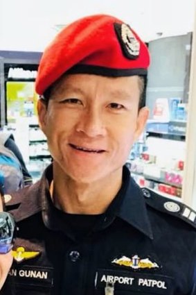 Former Thai Navy Seal Sgt Saman Gunan who died in the rescue effort.