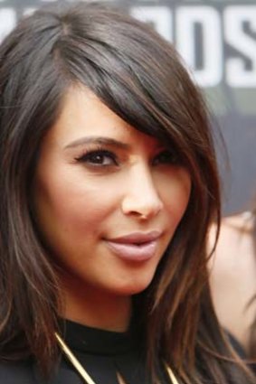 Socialite Kim Kardashian