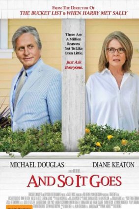 The new rom com And So It Goes stars Michael Douglas as a self-obsessed real estate agent.
