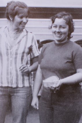 Lorraine Ruth Wilson (left) and Wendy Joy Evans were found murdered in 1978 after they went missing in 1974.