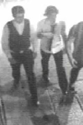 Police want to speak to these three men, captured on CCTV, about the serious assault of an 18-year-old man in Fortitude Valley last month.