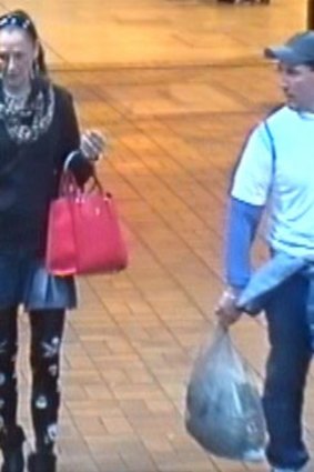 Two people wanted by police for stealing a bag containing a mother's ashes.
