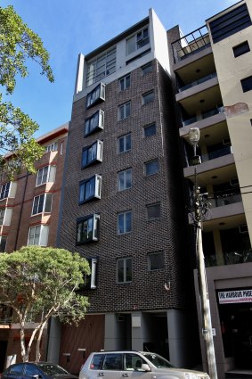 The Onyx apartment block in Pyrmont.