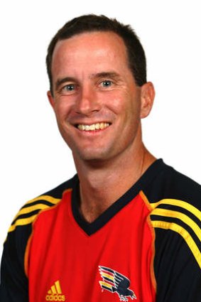 To be used only for editorial purposes (no advertorial or promotional purposes). Can be passed on to other publications receiving Getty (Allsport) images. 2006 - Adelaide assistant Don Pyke  ADELAIDE, AUSTRALIA - FEBRUARY;  Adelaide Crows headshots for the 2006 AFL season February 2006 in Adelaide, Australia. (Photo by Robert Cianflone/Getty Images)