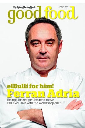 Cover of the Herald's Good Food, Tuesday.
