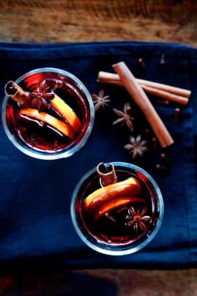 Instant central heating: Mulled wine.