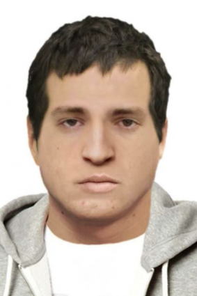 A computer-generated image of a man police wish to speak to over the Royal Park sexual assault.