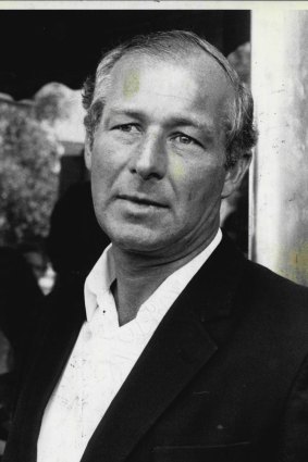 Detective Sergeant Roger Rogerson days before his dismissal in 1986: The beginning of the end.