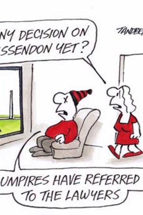 Tandberg on the legal machinations.