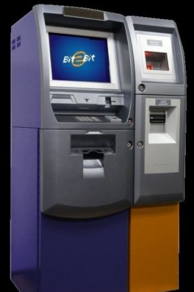 The Bit2Bit ATM.