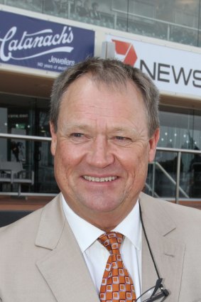 Getting there: Tony McEvoy is starting to get the right horses after 10 years hard work.